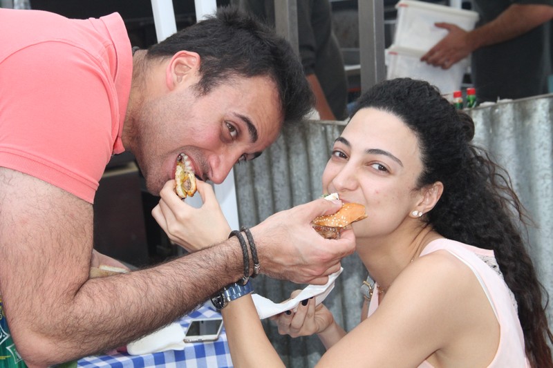 Burger Festival at Saifi Village